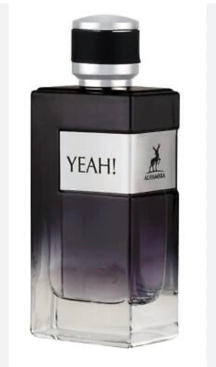 Yeah! Man By Maison Alhambra 3.4 oz 100 ml Eau De Parfum Inspired By Y Eau De Parfum YSL
