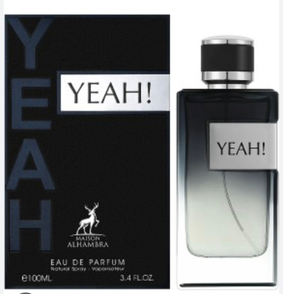 Yeah! Man By Maison Alhambra 3.4 oz 100 ml Eau De Parfum Inspired By Y Eau De Parfum YSL