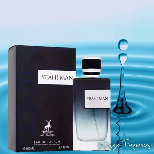 Yeah! Man By Maison Alhambra 3.4 oz 100 ml Eau De Parfum Inspired By Y Eau De Parfum YSL