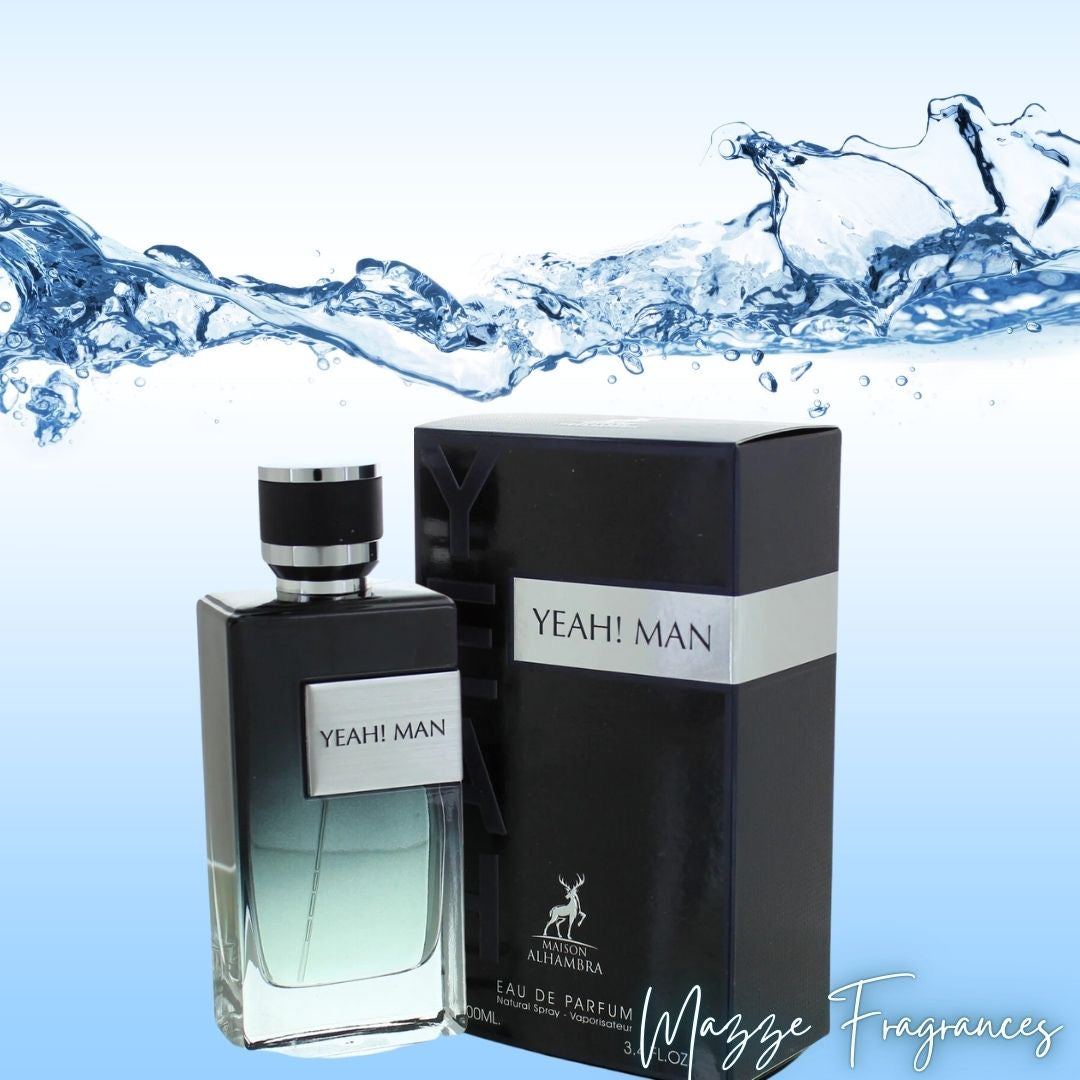 Yeah! Man By Maison Alhambra 3.4 oz 100 ml Eau De Parfum Inspired By Y Eau De Parfum YSL