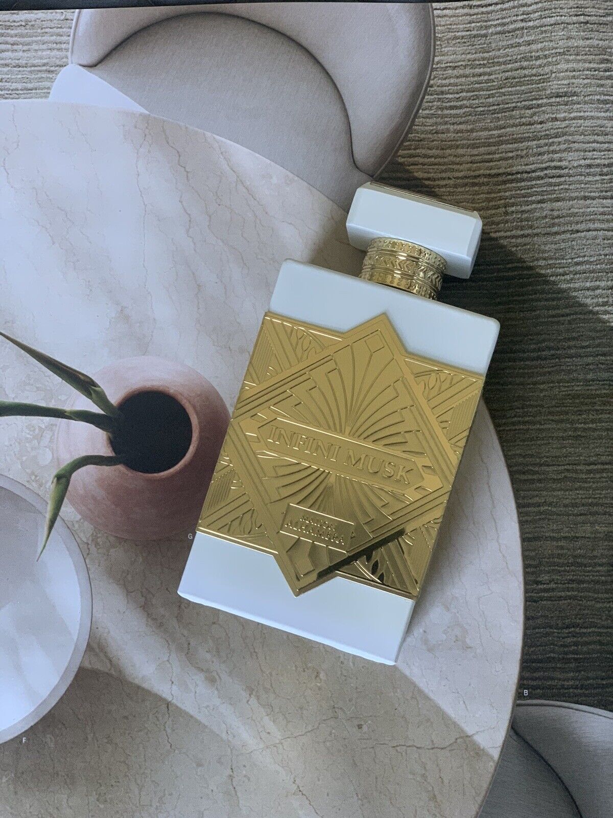 Infini Musk By Maison Alhambra 100 ml 3.4 oz Eau De Parfum (Inspired by Musk Therapy Initio)
