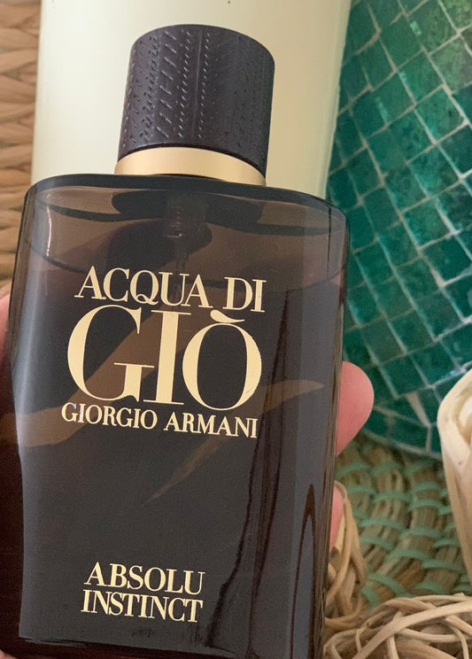 Giorgio Armani Acqua Di Gio Absolu Instinct  2.5 oz 75 ml Eau de Parfum # Discontinued #