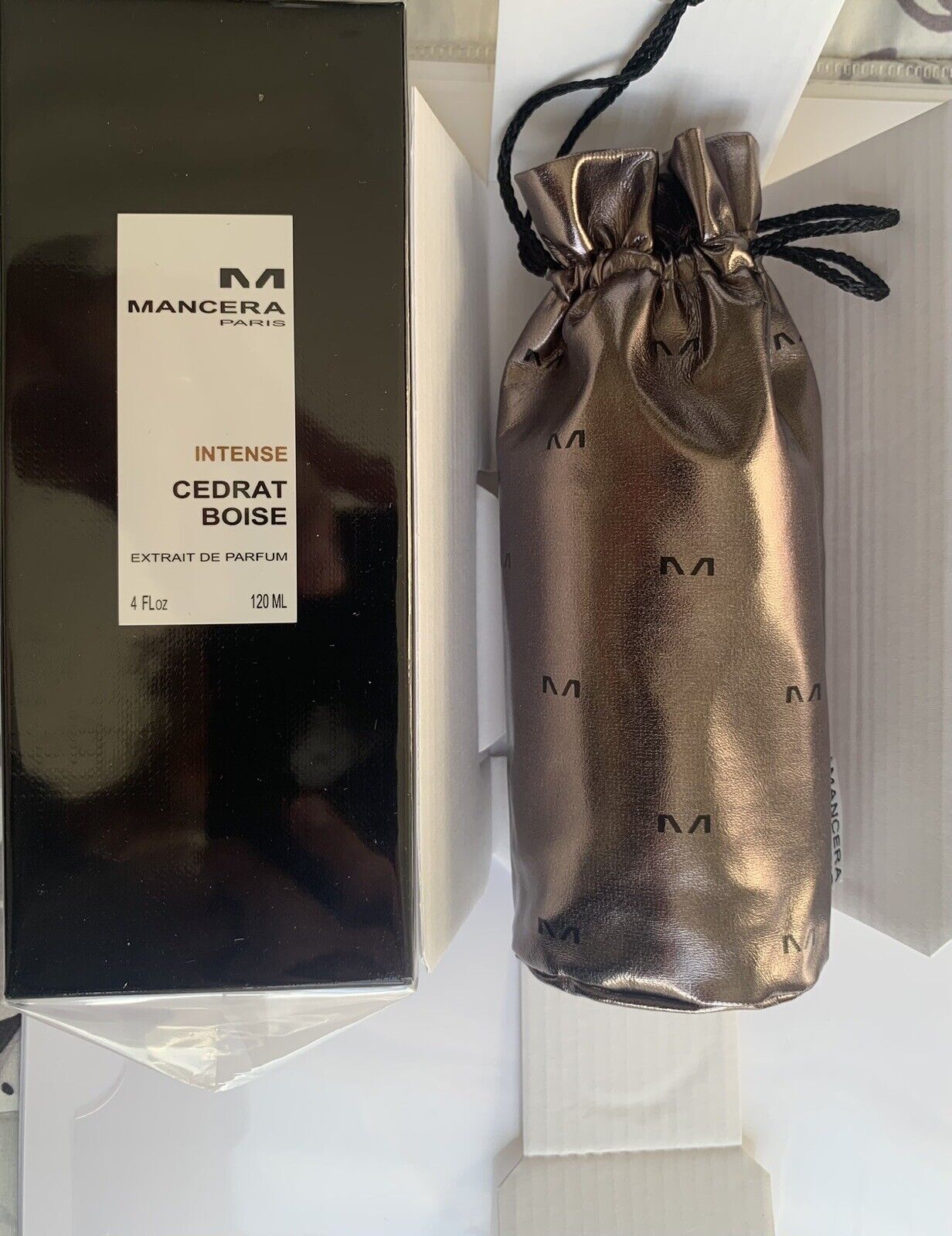 Mancera Intense Cedrat Boise Extrait De Parfum Spray - 4 oz 120 ml #OPEN BOX ### BATCH CODE 22K346D ## 2009 ##