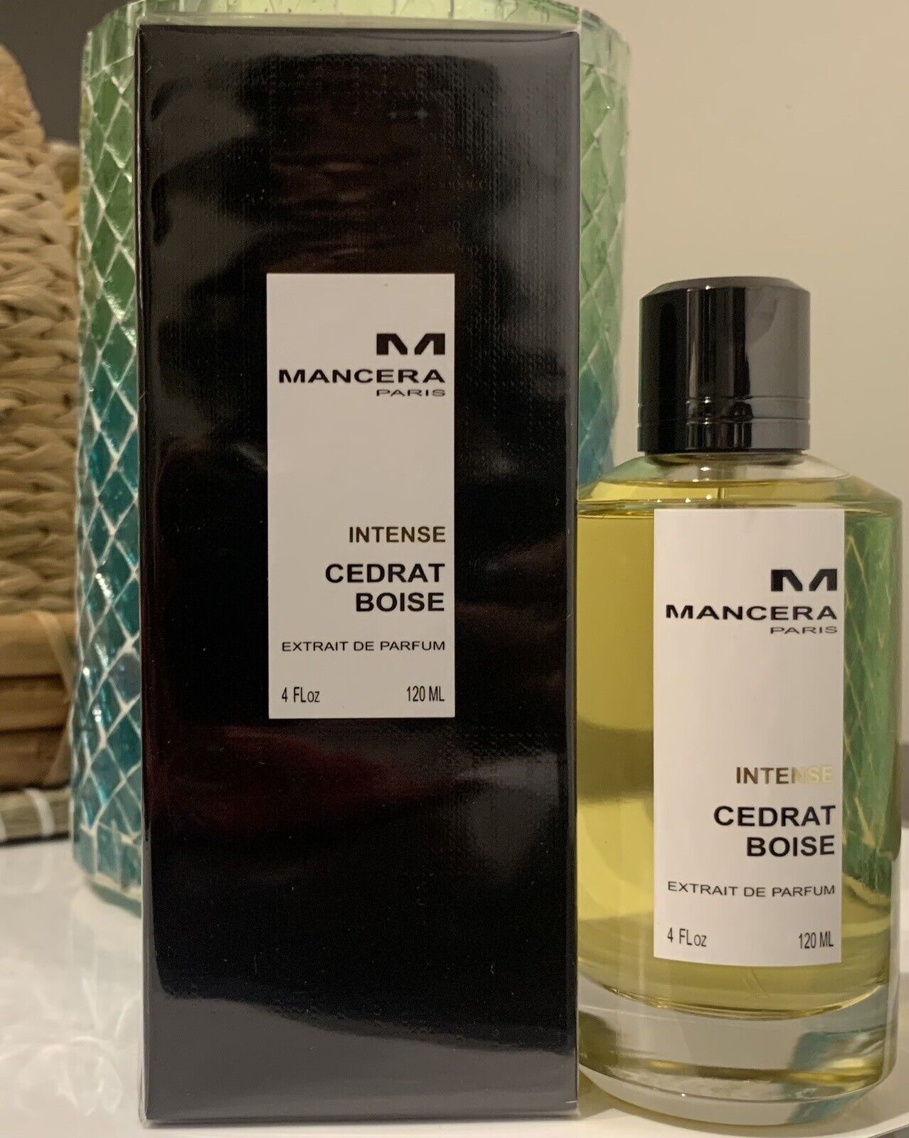 Mancera Intense Cedrat Boise Extrait De Parfum Spray - 4 oz 120 ml #OPEN BOX ### BATCH CODE 22K346D ## 2009 ##