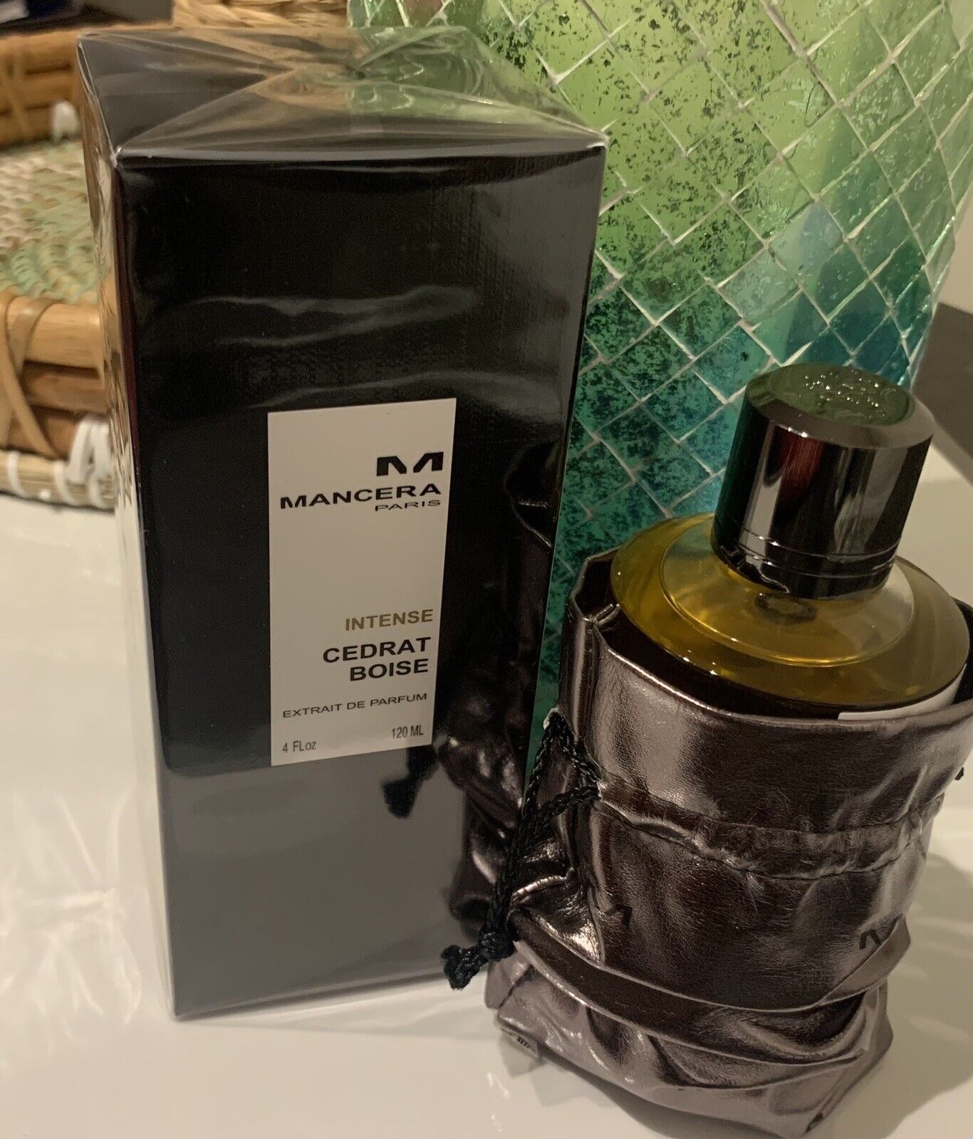 Mancera Intense Cedrat Boise Extrait De Parfum Spray - 4 oz 120 ml #OPEN BOX ### BATCH CODE 22K346D ## 2009 ##