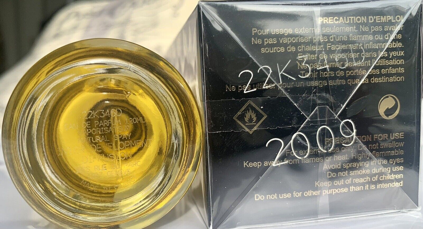Mancera Intense Cedrat Boise Extrait De Parfum Spray - 4 oz 120 ml #OPEN BOX ### BATCH CODE 22K346D ## 2009 ##