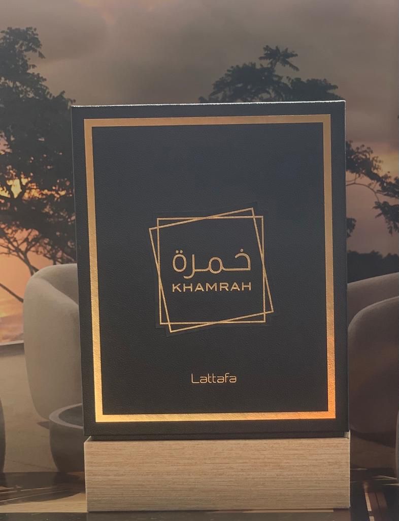 Khamrah By Lattafa Eau De Parfum 100 ml 3.4 oz Niche (Inspired by Angels Share Kilian)