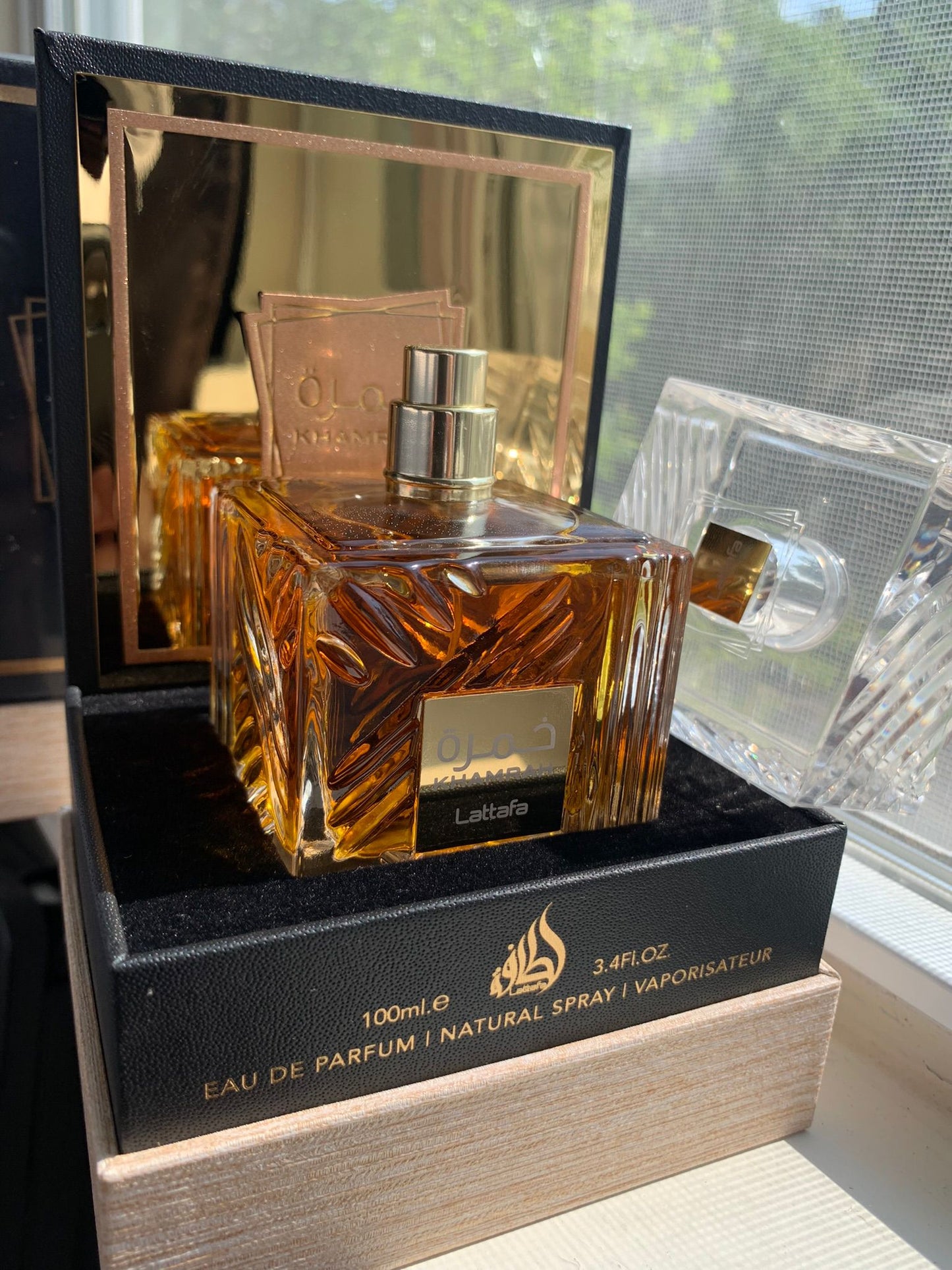 Khamrah By Lattafa Eau De Parfum 100 ml 3.4 oz Niche (Inspired by Angels Share Kilian)