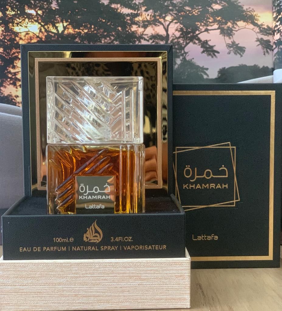 Khamrah By Lattafa Eau De Parfum 100 ml 3.4 oz Niche (Inspired by Angels Share Kilian)