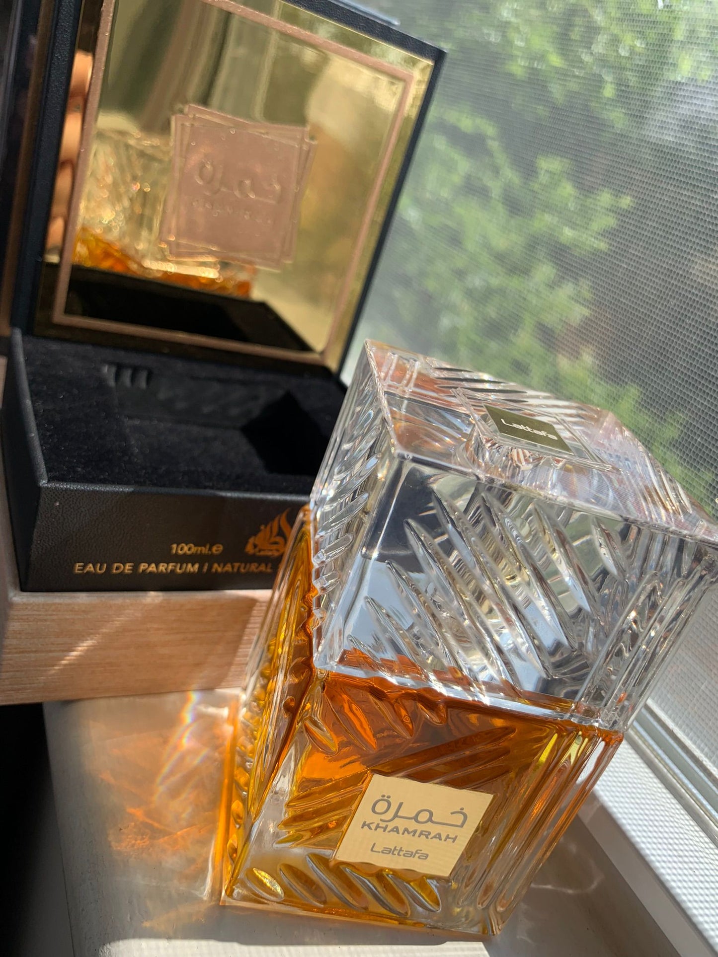 Khamrah By Lattafa Eau De Parfum 100 ml 3.4 oz Niche (Inspired by Angels Share Kilian)