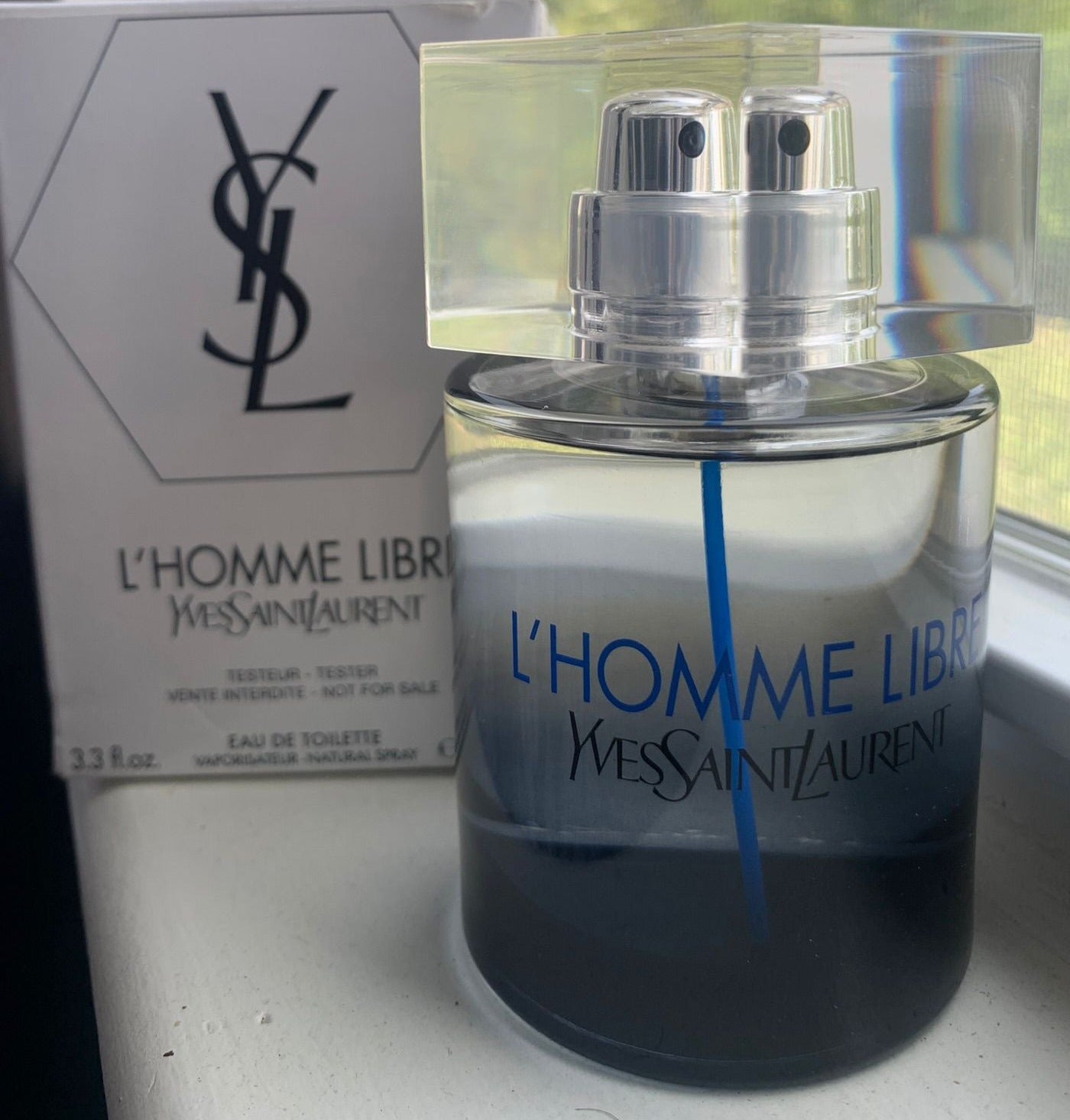 L'Homme Libre Yves Saint Laurent  100 ml 3.3 oz Eau De Toilette BATCH CODE 62J001 ## RARE