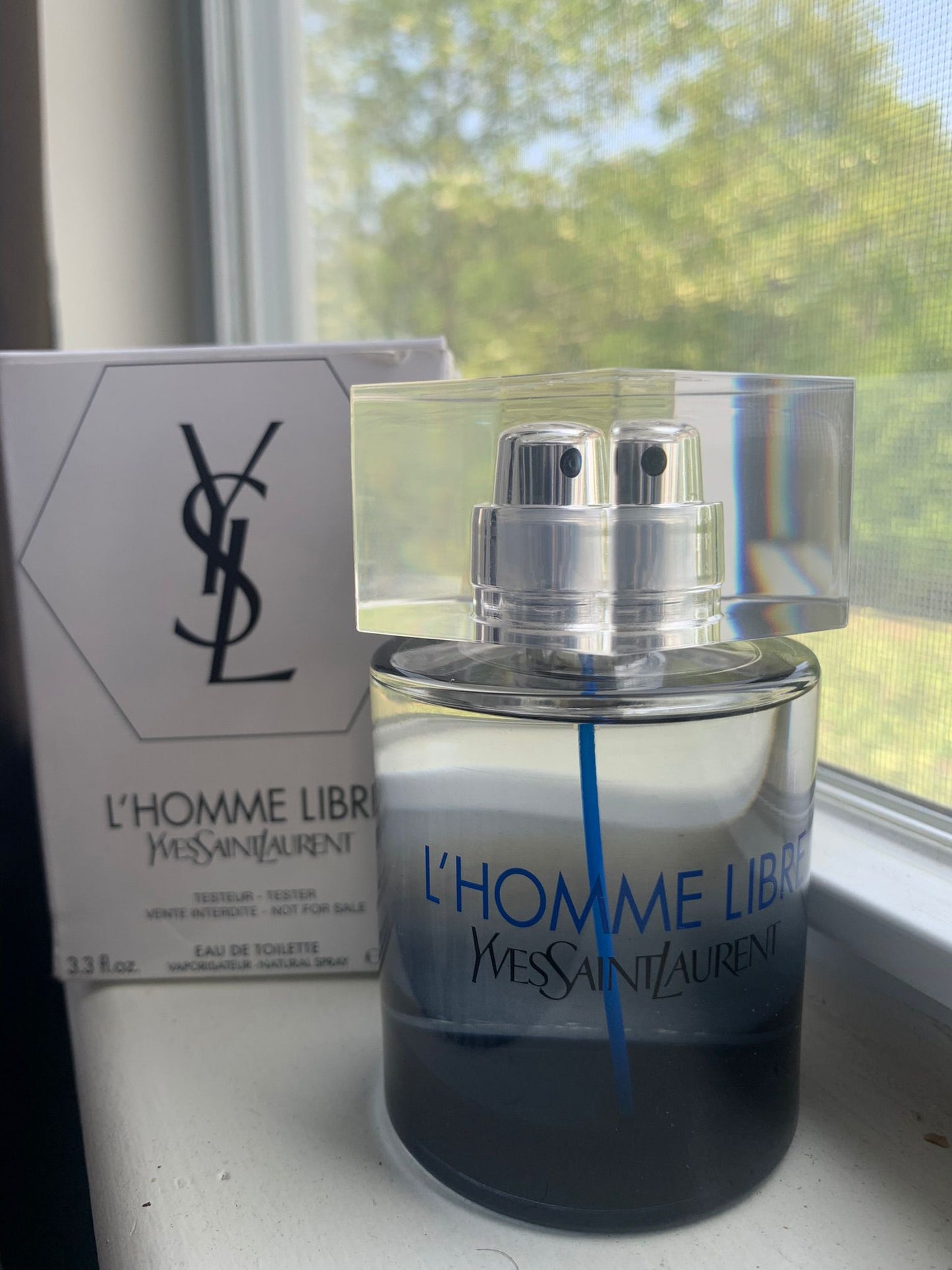L'Homme Libre Yves Saint Laurent  100 ml 3.3 oz Eau De Toilette BATCH CODE 62J001 ## RARE