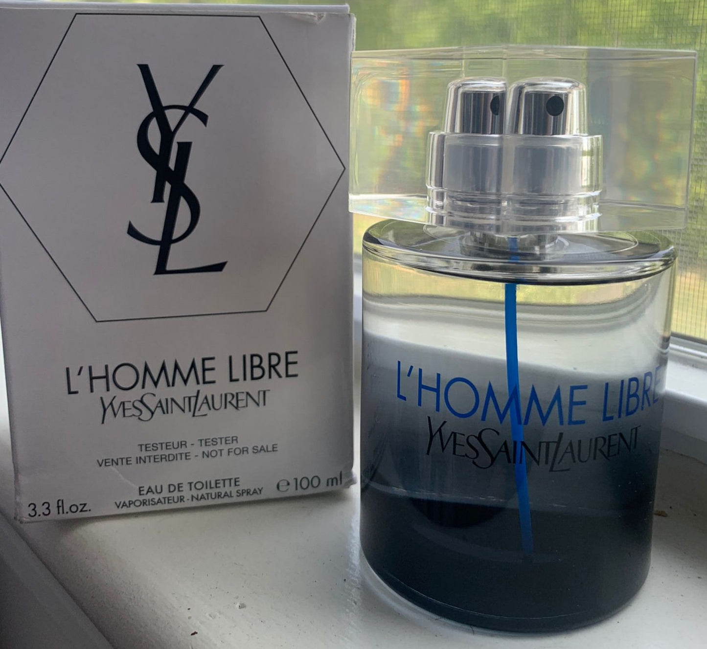 L'Homme Libre Yves Saint Laurent  100 ml 3.3 oz Eau De Toilette BATCH CODE 62J001 ## RARE