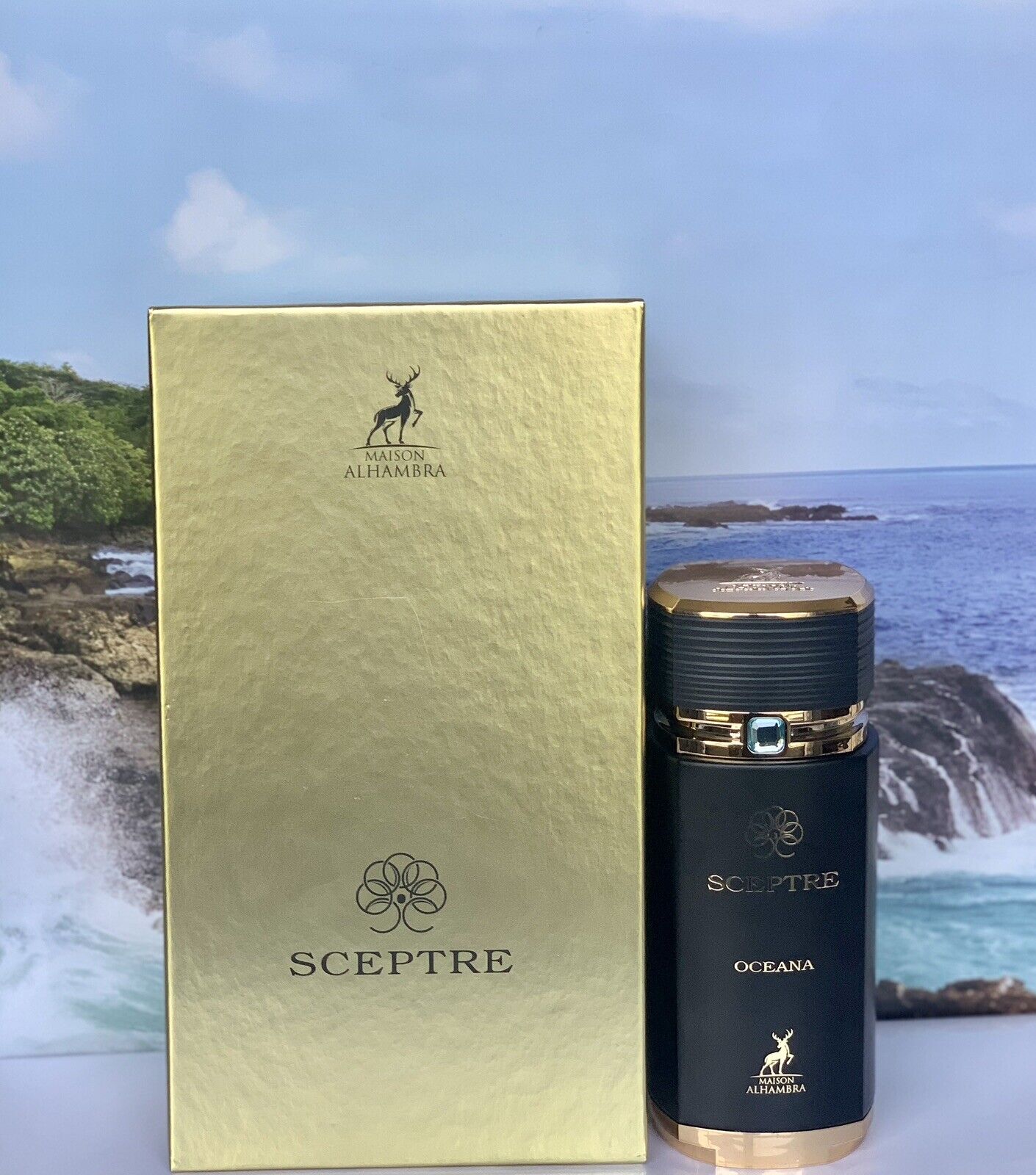 Sceptre Oceana (Inspired by Bvlgari - Le Gemme Orom) Eau De Parfum By Maison Alhambra 100 ml 3.4 oz