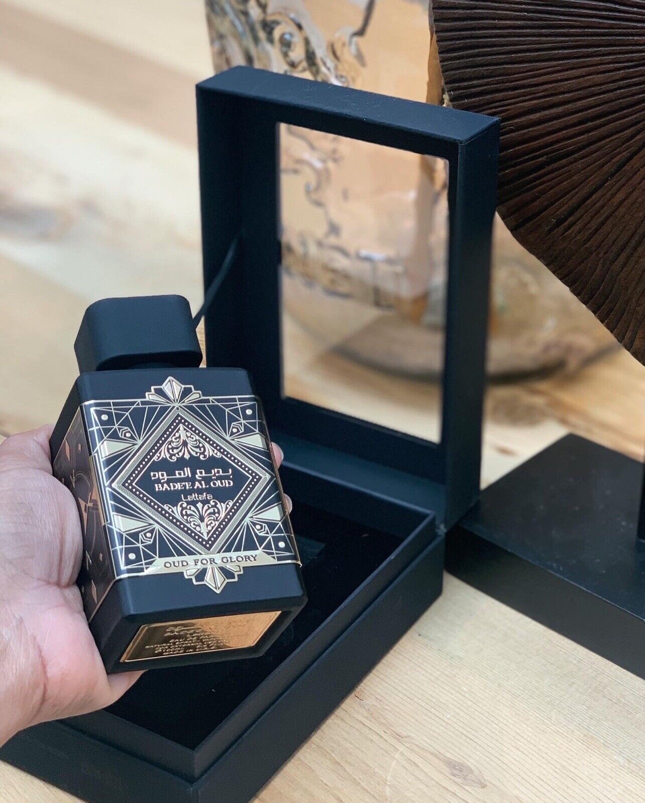 Bade’e Al Oud For Glory By Lattafa 100 ml 3.4 oz Eau De Parfum (Inspired by Oud For Greatness Initio)