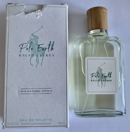 Polo Earth By Ralph Lauren 100 ml 3.4 oz EAU DE TOILETTE #DAMAGED BOX# NEW