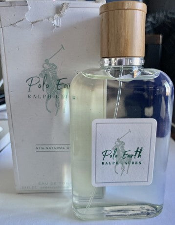 Polo Earth By Ralph Lauren 100 ml 3.4 oz EAU DE TOILETTE #DAMAGED BOX# NEW