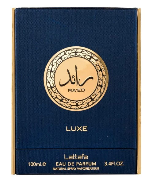 Raed Luxe Gold by Lattafa 100 ml 3.4 oz Eau de Parfum (Inspired by Dolce & Gabbana K Eau De Parfum)