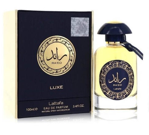 Raed Luxe Gold by Lattafa 100 ml 3.4 oz Eau de Parfum (Inspired by Dolce & Gabbana K Eau De Parfum)