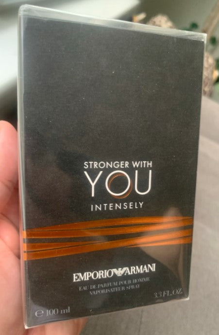 Emporio Armani Stronger With You Intensely Eau de Parfum Pour Homme 100 ml 3.3 oz (DISCONTINUED)