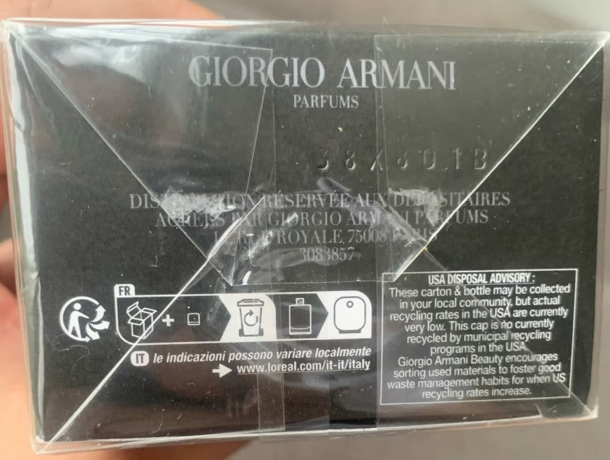 Emporio Armani Stronger With You Intensely Eau de Parfum Pour Homme 100 ml 3.3 oz (DISCONTINUED)