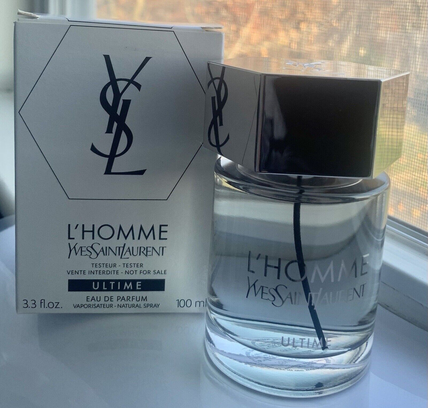L'homme Ultime Yves Saint Laurent 3.3 oz 100 ml Eau de Parfum (TESTER) DISCONTINUED