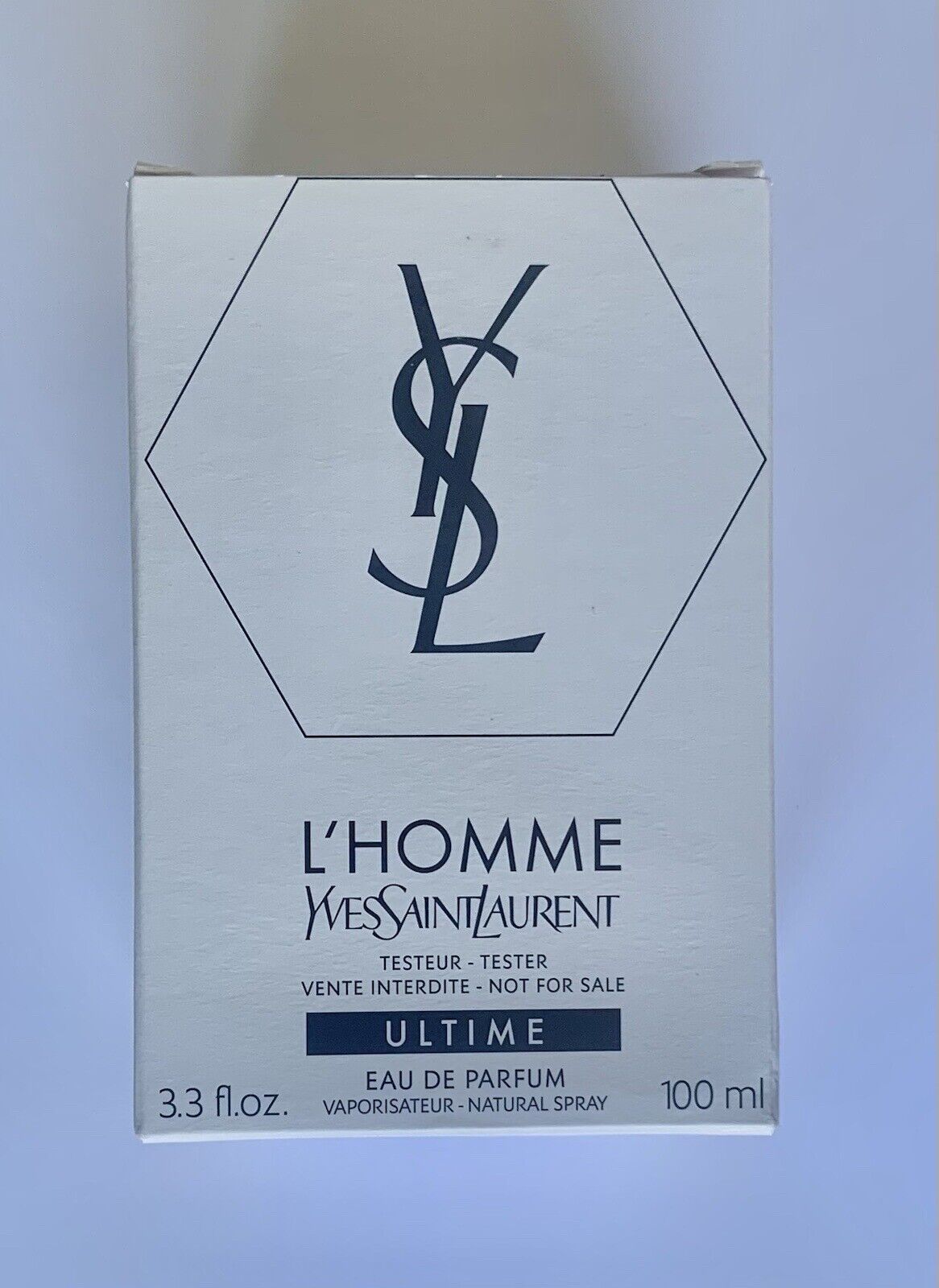 L'homme Ultime Yves Saint Laurent 3.3 oz 100 ml Eau de Parfum (TESTER) DISCONTINUED