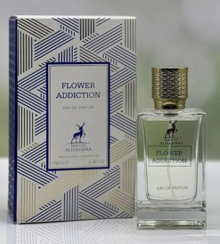 Flower Addiction By Maison Alhambra Eau De Parfum 100 ml 3.4 oz (Inspired By Ex Nihilo Fleur Narcotique)