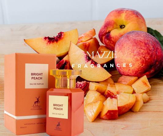 Bright Peach Eau De Parfum By Maison Alhambra 80 ml 2.7 oz (Inspired By Bitter Peach By Tom Ford)