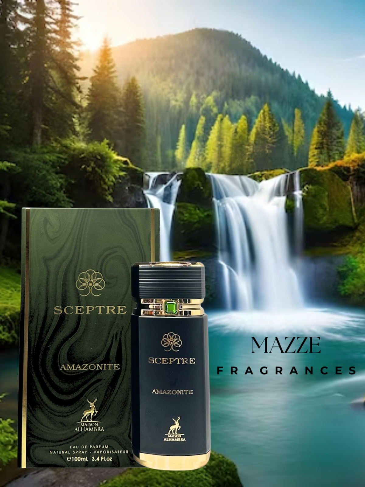 Sceptre Amazonite by Maison Alhambra 100 ml 3.4 oz Eau De Parfum
