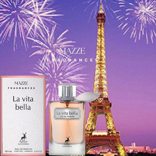 La Vita Bella Eau De Parfum By Maison Alhambra 100 ml 3.4 oz (Inspired by Lancome La Vie Est Belle )