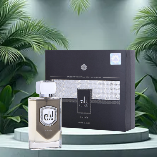 Liam Grey Eau De Parfum By Lattafa 100 ml 3.4 oz (Inspired By BDK Parfums Gris Charnel)