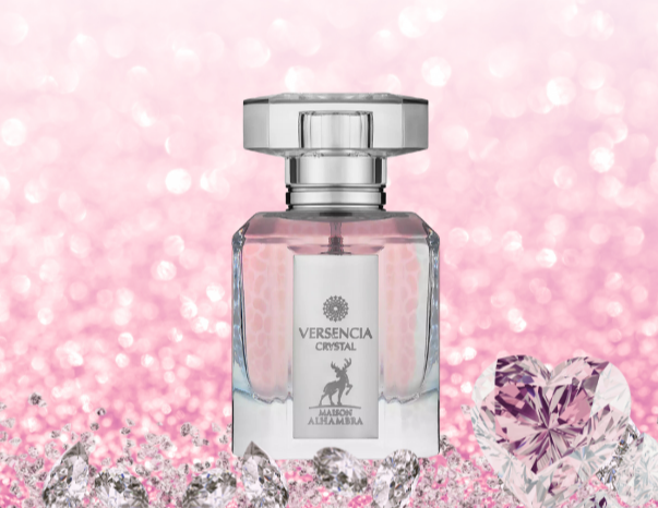 Versencia Crystal by Maison Alhambra Eau De Parfum 100 ml 3.4 oz (Inspired by Bright Crystal by Versace)