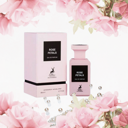 Rose Petals by Maison Alhambra Eau De Parfum 2.7 oz 80 ml (Inspired By Rose Prick Tom Ford)