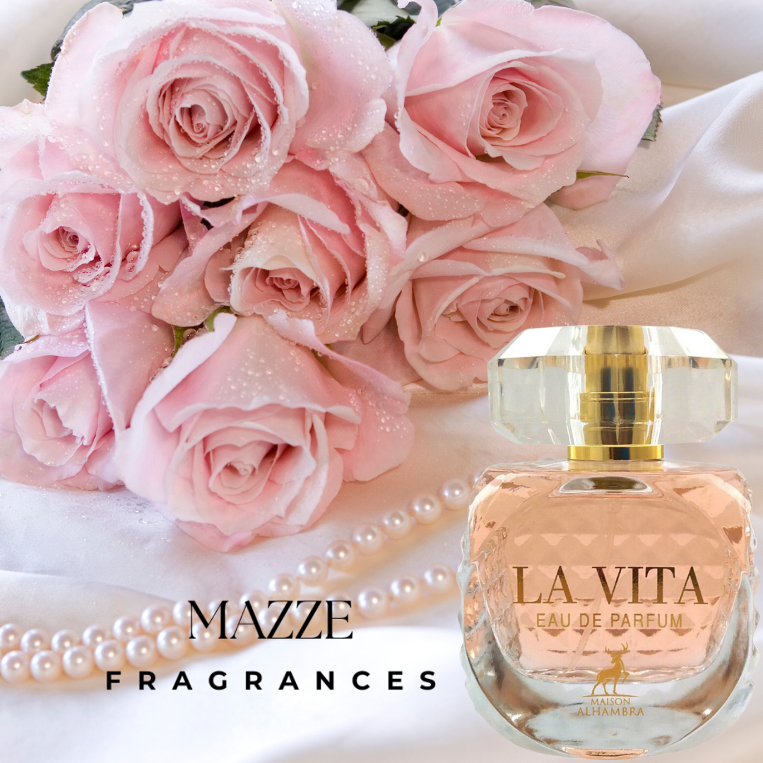 La Vita Eau De Parfum By Maison Alhambra 100 ml 3.4 oz (Inspired by Donna Valentino)