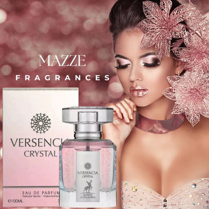 Versencia Crystal by Maison Alhambra Eau De Parfum 100 ml 3.4 oz (Inspired by Bright Crystal by Versace)