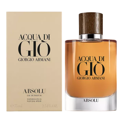 Giorgio Armani Acqua Di Gio Absolu Eau De Parfum 75 ml 2.5 oz (TESTER)