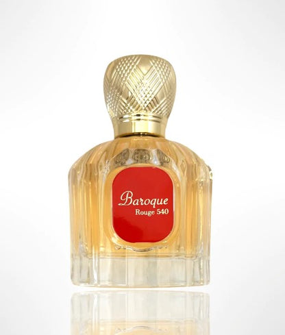 Baroque Rouge 540 By Maison Alhambra Eau De Parfum 100 ml 3.4 oz (Inspired by Baccarat Rouge 540 MFK)