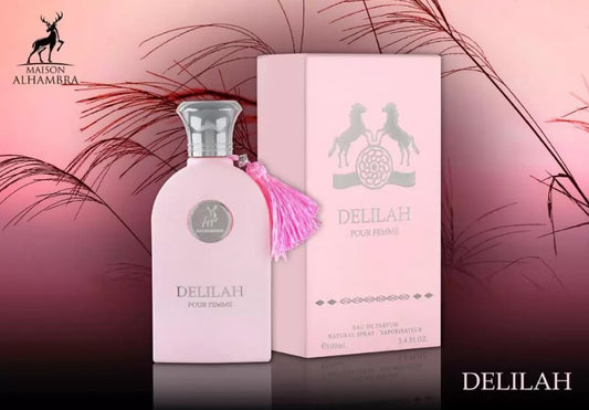 Delilah Pour Femme By Maison Alhambra 100 ml 3.4 oz Eau de Parfum (Inspired by Delina Parfums de Marly)
