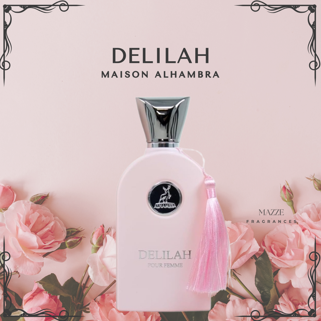 Delilah Pour Femme By Maison Alhambra 100 ml 3.4 oz Eau de Parfum (Inspired by Delina Parfums de Marly)