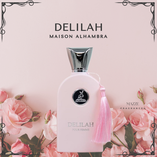 Delilah Pour Femme By Maison Alhambra 100 ml 3.4 oz Eau de Parfum (Inspired by Delina Parfums de Marly)