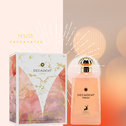 Decadent Dream by Maison Alhambra 3.4 oz 100 ml Eau De Parfum (Inspired by Guidance Amouage)