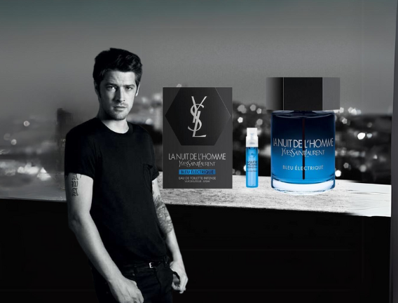 La Nuit De L'Homme BLEU ELECTRIQUE by Yves Saint Laurent 100 ml 3.3 oz Eau De Toilette Intense DISCONTINUED #