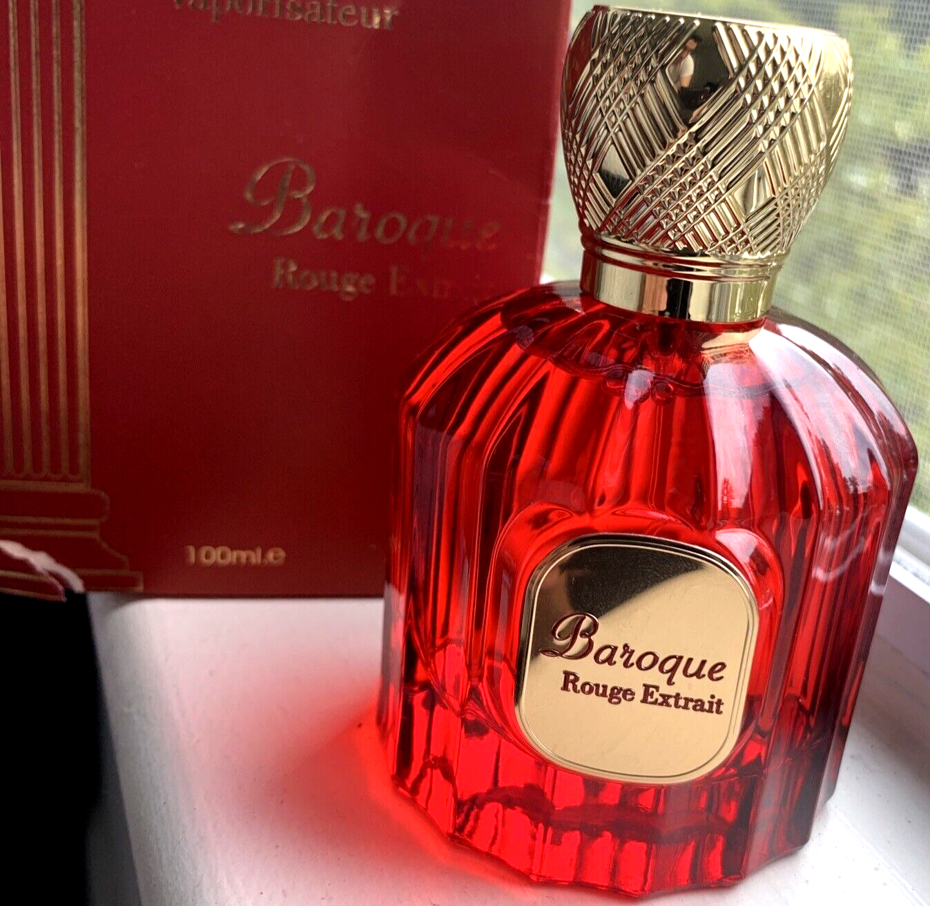 Baroque Rouge Extrait By Maison Alhambra 100 ml 3.4 oz Eau De Parfum (Baccarat Rouge 540)