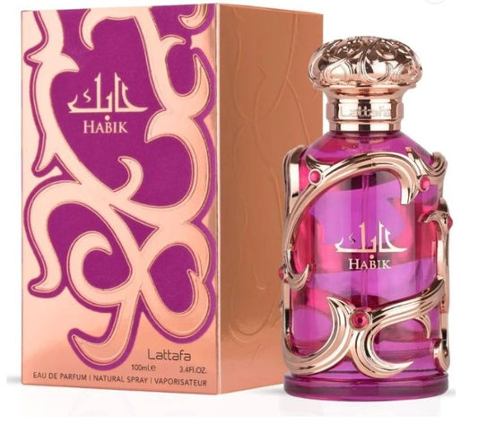 HABIK By LATTAFA EAU DE PARFUM 100 ml 3.4 oz (Inspired by Versace Dylan Purple)