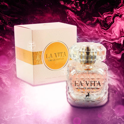 La Vita Eau De Parfum By Maison Alhambra 100 ml 3.4 oz (Inspired by Donna Valentino)