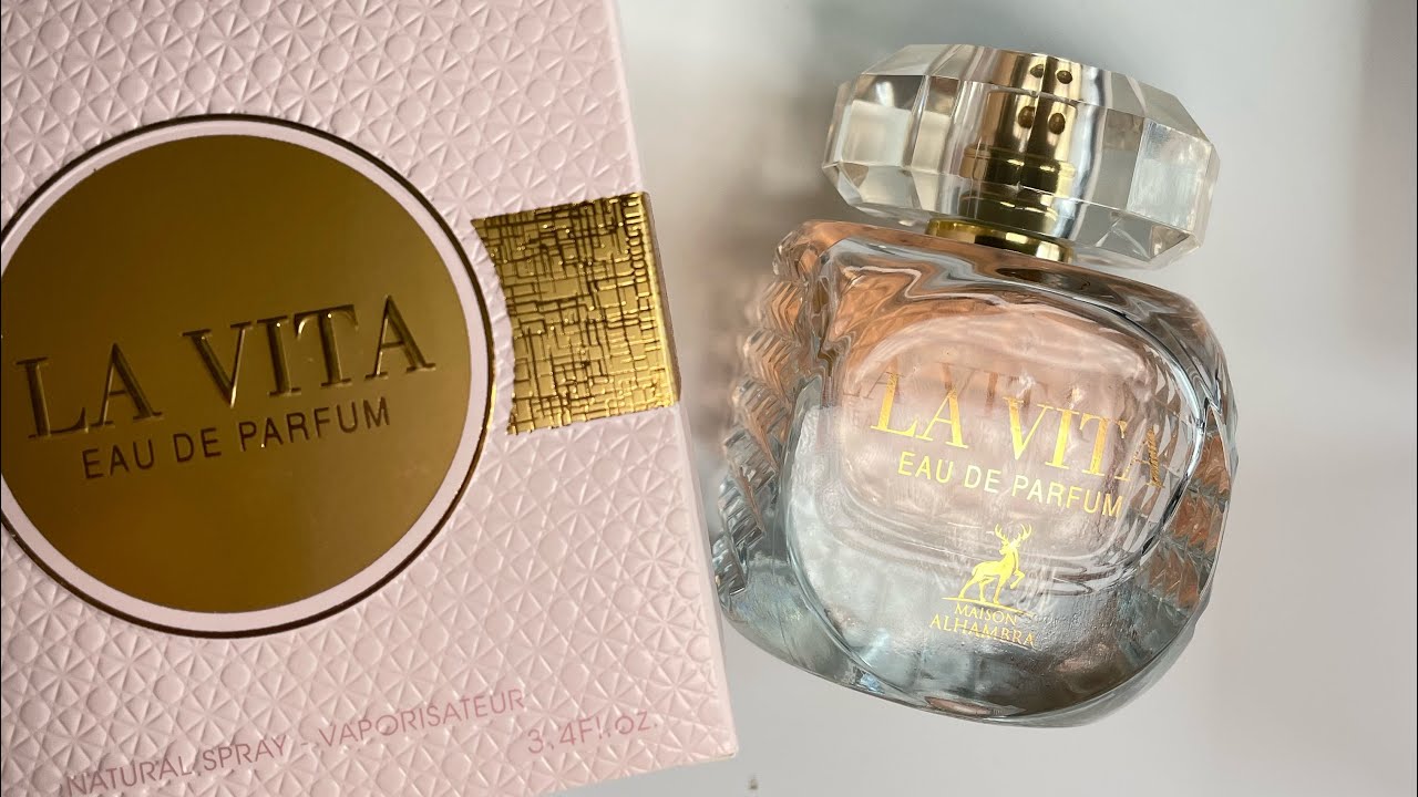 La Vita Eau De Parfum By Maison Alhambra 100 ml 3.4 oz (Inspired by Donna Valentino)