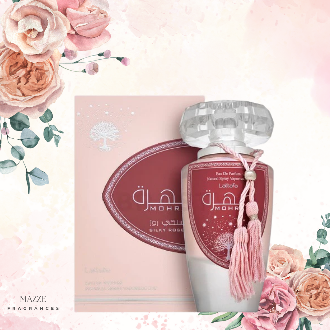 MOHRA SILKY ROSE EAU DE PARFUM 100 ml 3.4 oz BY LATTAFA (Inspired By Penhaligon's The Favourite)