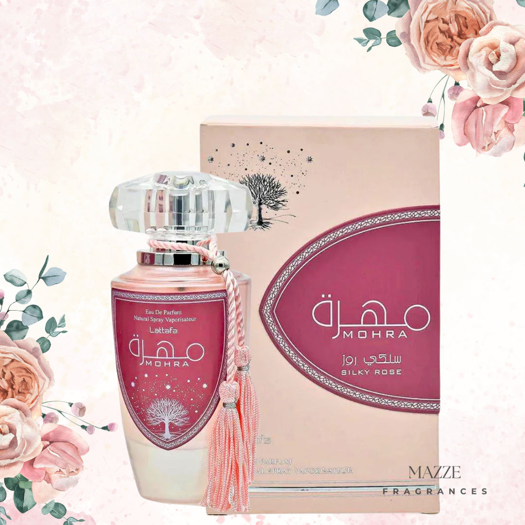 MOHRA SILKY ROSE EAU DE PARFUM 100 ml 3.4 oz BY LATTAFA (Inspired By Penhaligon's The Favourite)