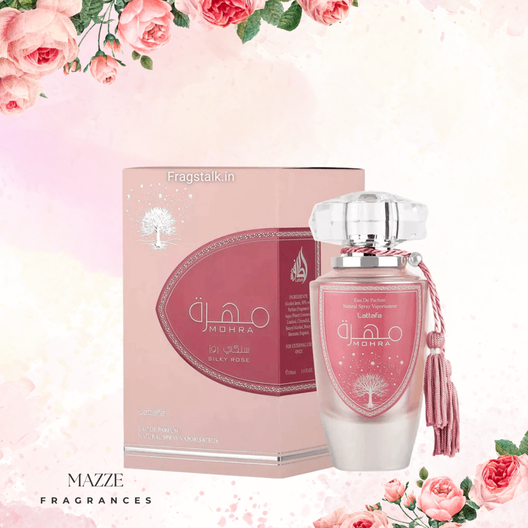 MOHRA SILKY ROSE EAU DE PARFUM 100 ml 3.4 oz BY LATTAFA (Inspired By Penhaligon's The Favourite)